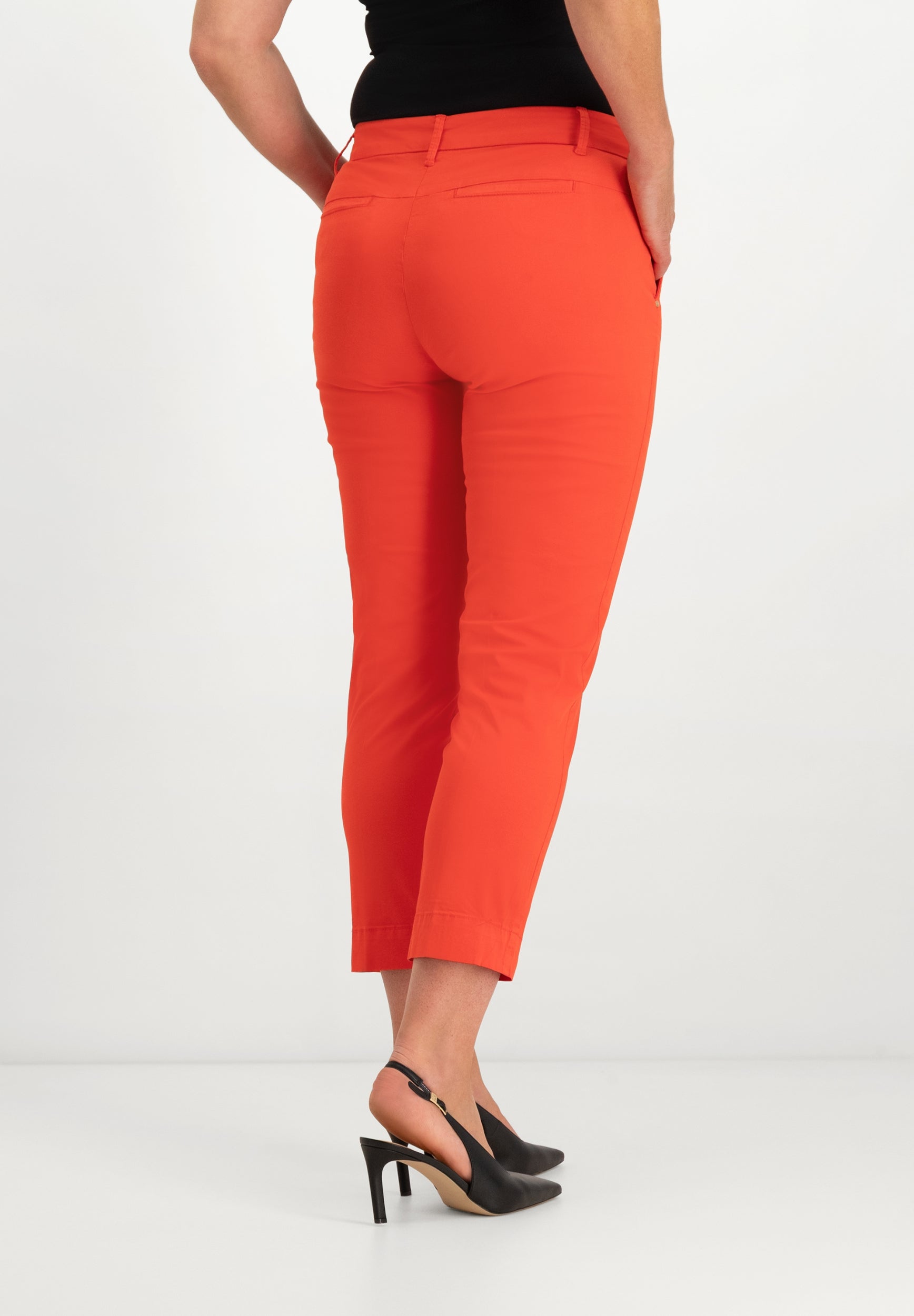 Verena Slim Chino Broek | Lipstick