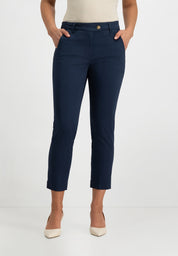 Verena Slim Chino Broek | Ink