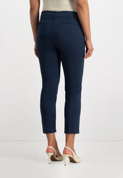 Verena Slim Chino Broek | Ink
