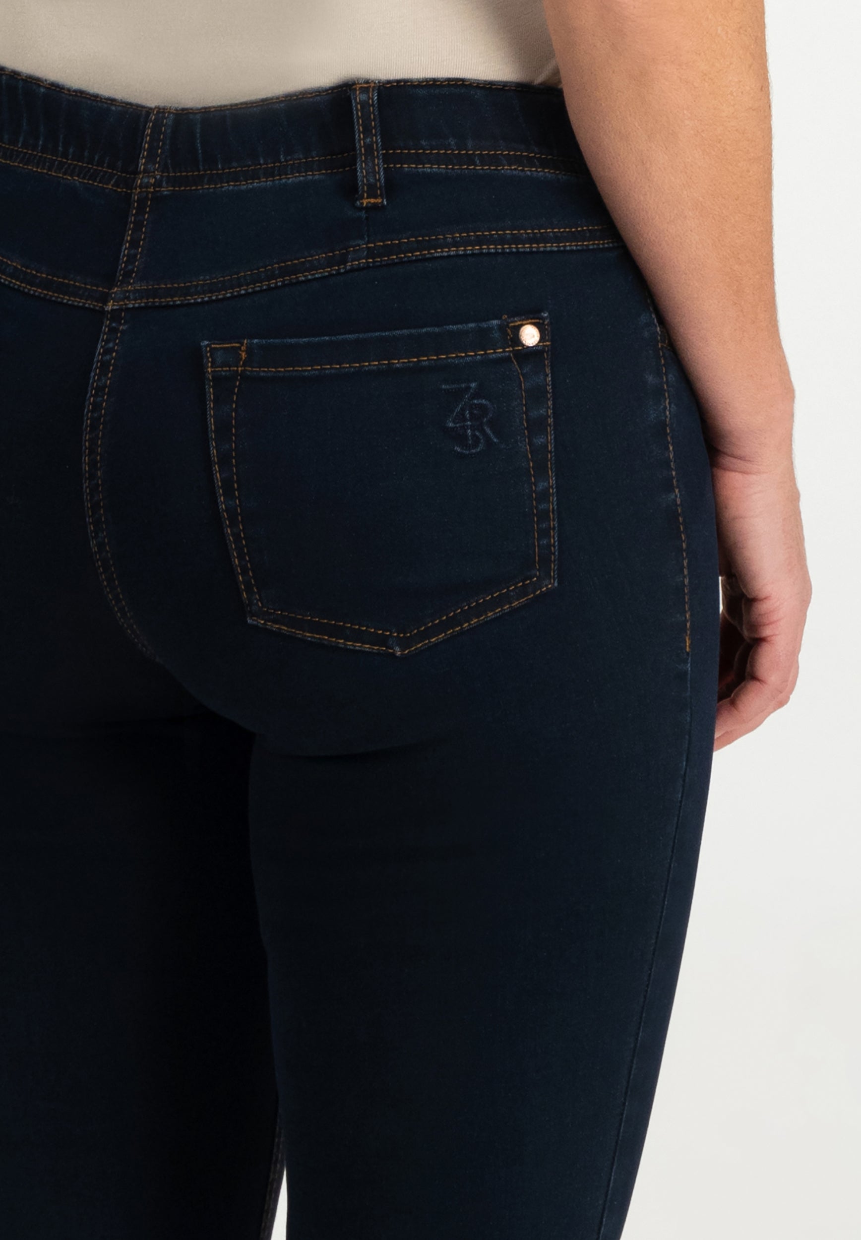 Monika Slim Fit Jeans | Blue Black