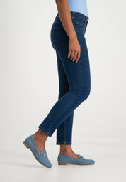 Monika Super Slim Broek | Stone Blue