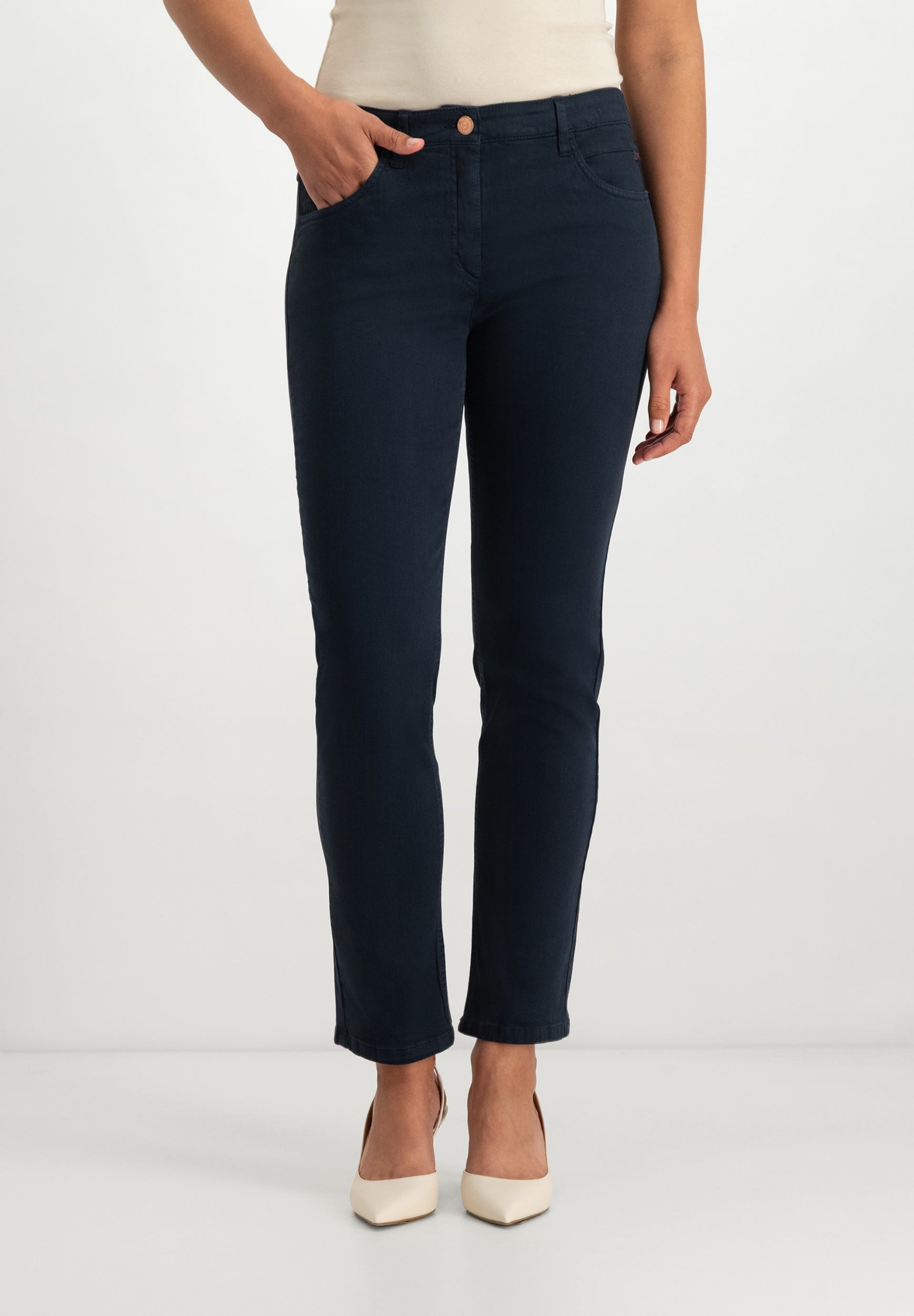Monika Slim Fit Jeans | Navy