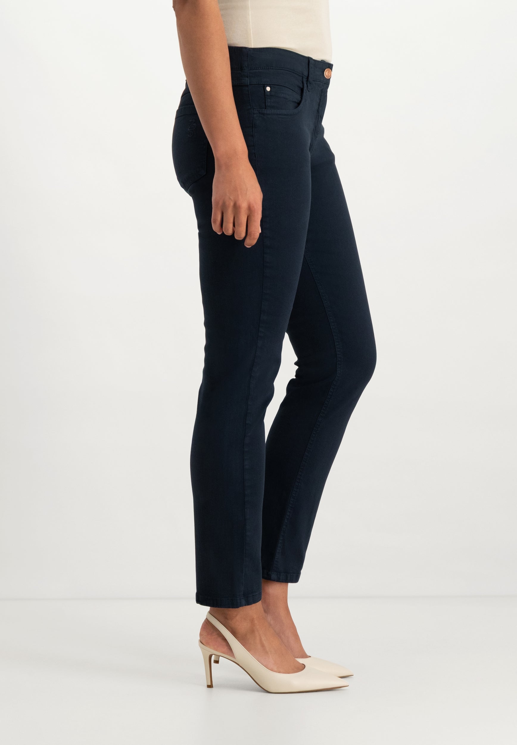 Monika Slim Fit Jeans | Navy