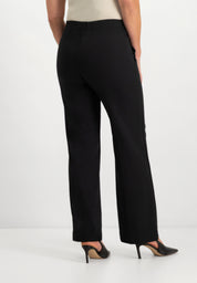 Jessie Wijde Flared Broek | Black