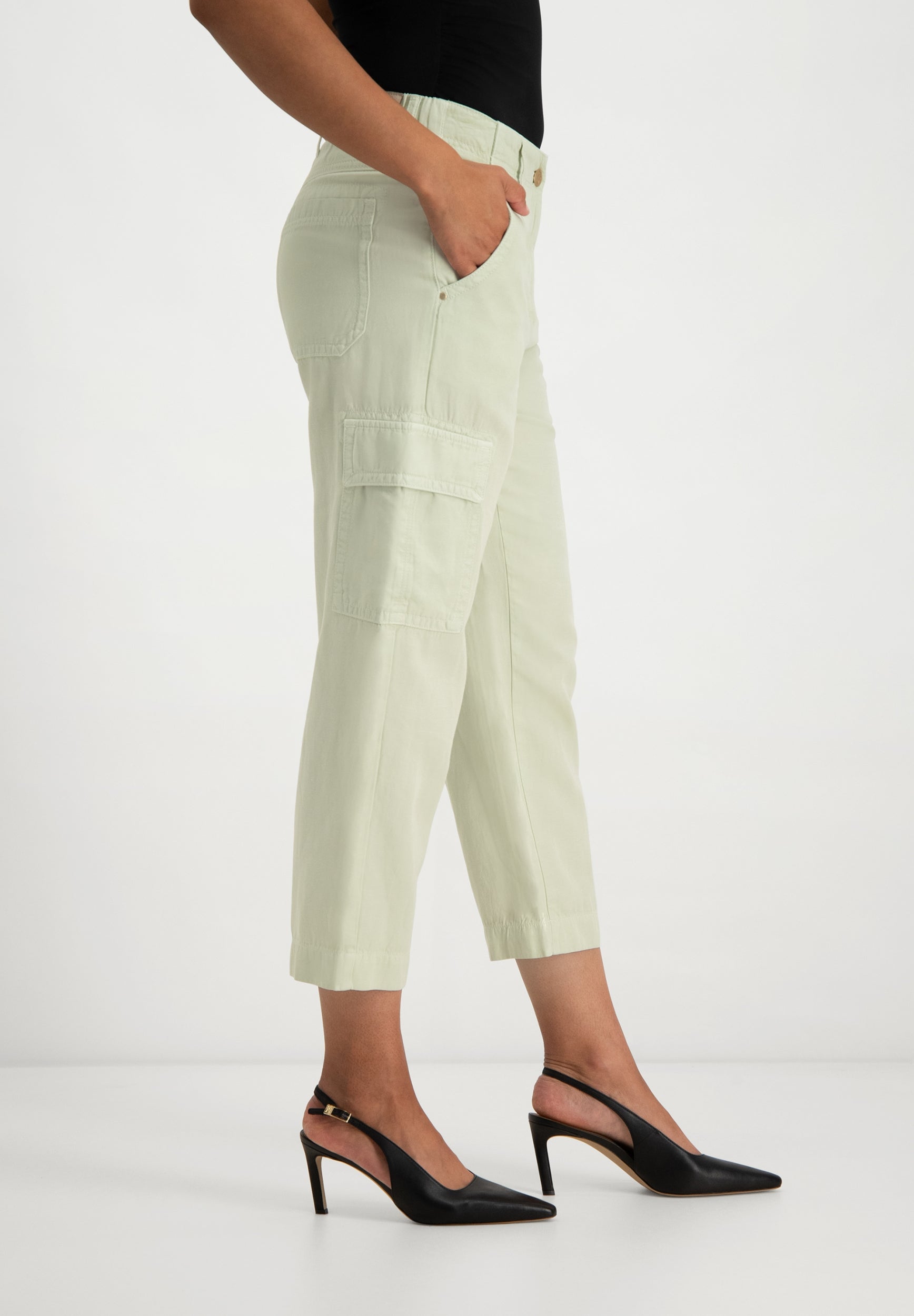 Grit 7/8 Cargobroek | Sage