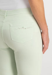 Ginie Ankle Jeans | Light Green