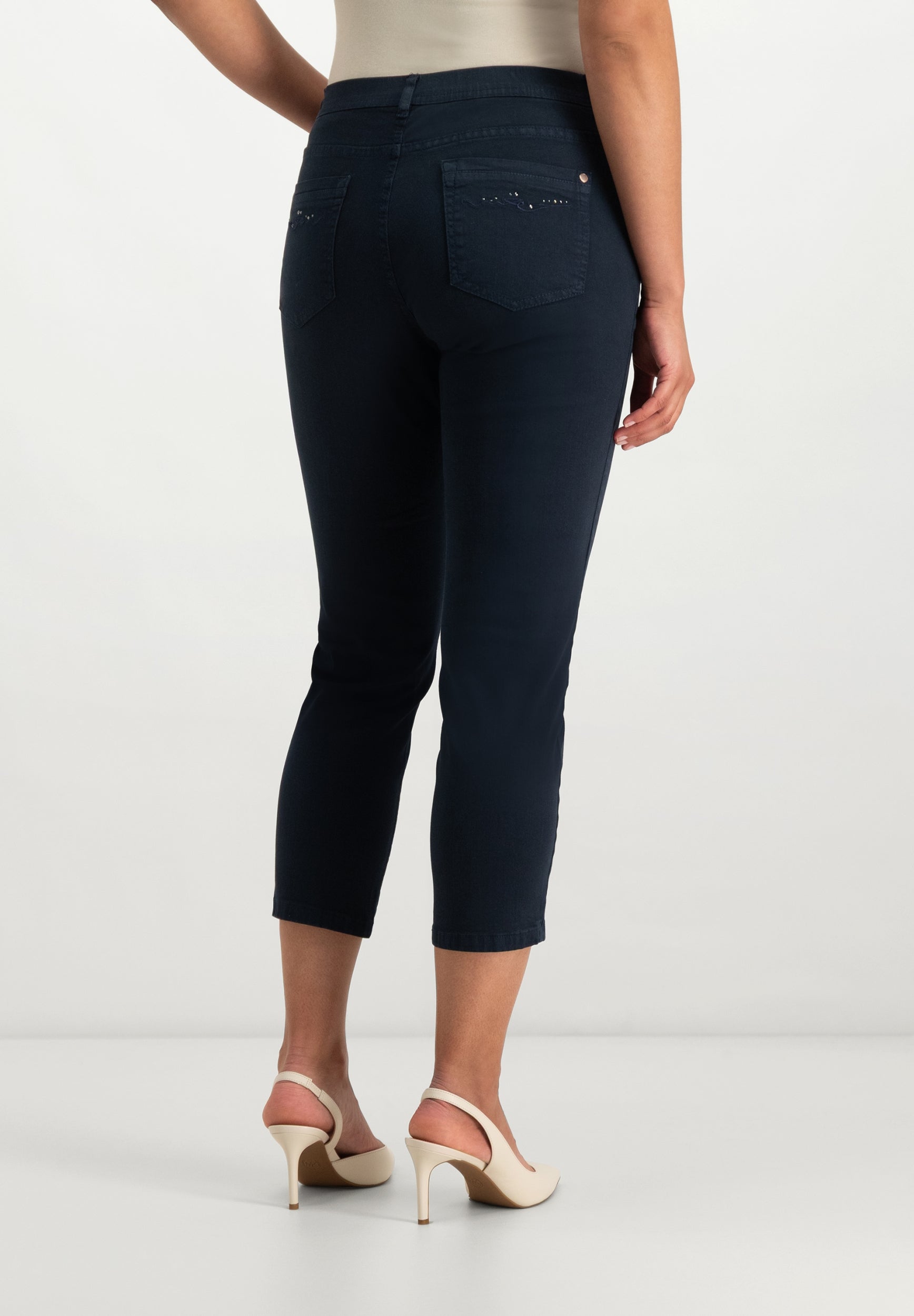 Ginie Ankle Jeans | Navy