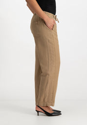 Joggie 7/8 Broek | Soft Suede