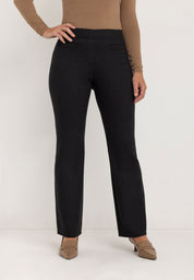 Laura Slim Cigarette Broek | Dark Grey Check