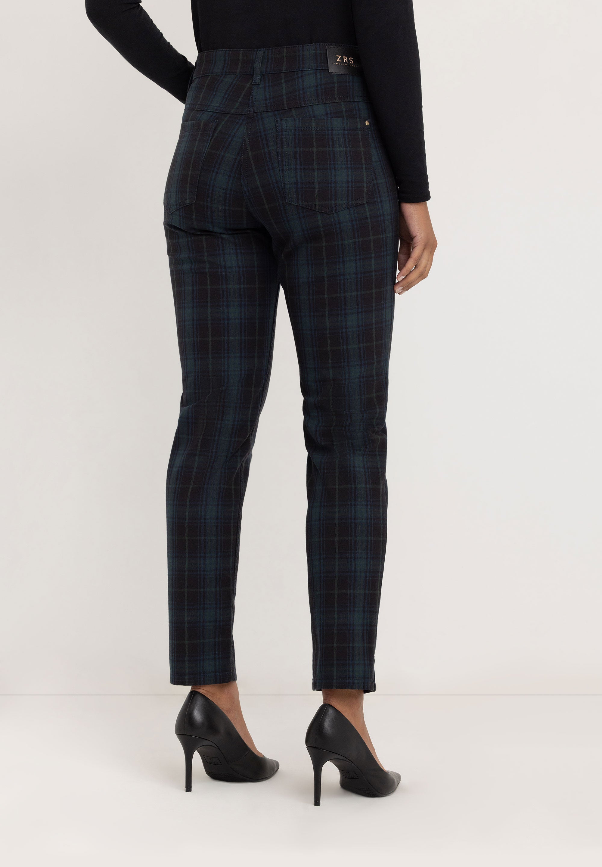 Sarah Bootcut Broek | Blackwatch