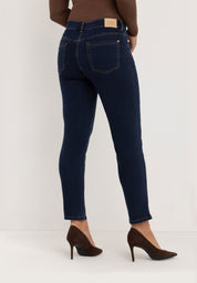 Sarah Bootcut Broek | Blue Black