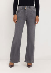 Sarah Bootcut Jeans | Authentic Grey