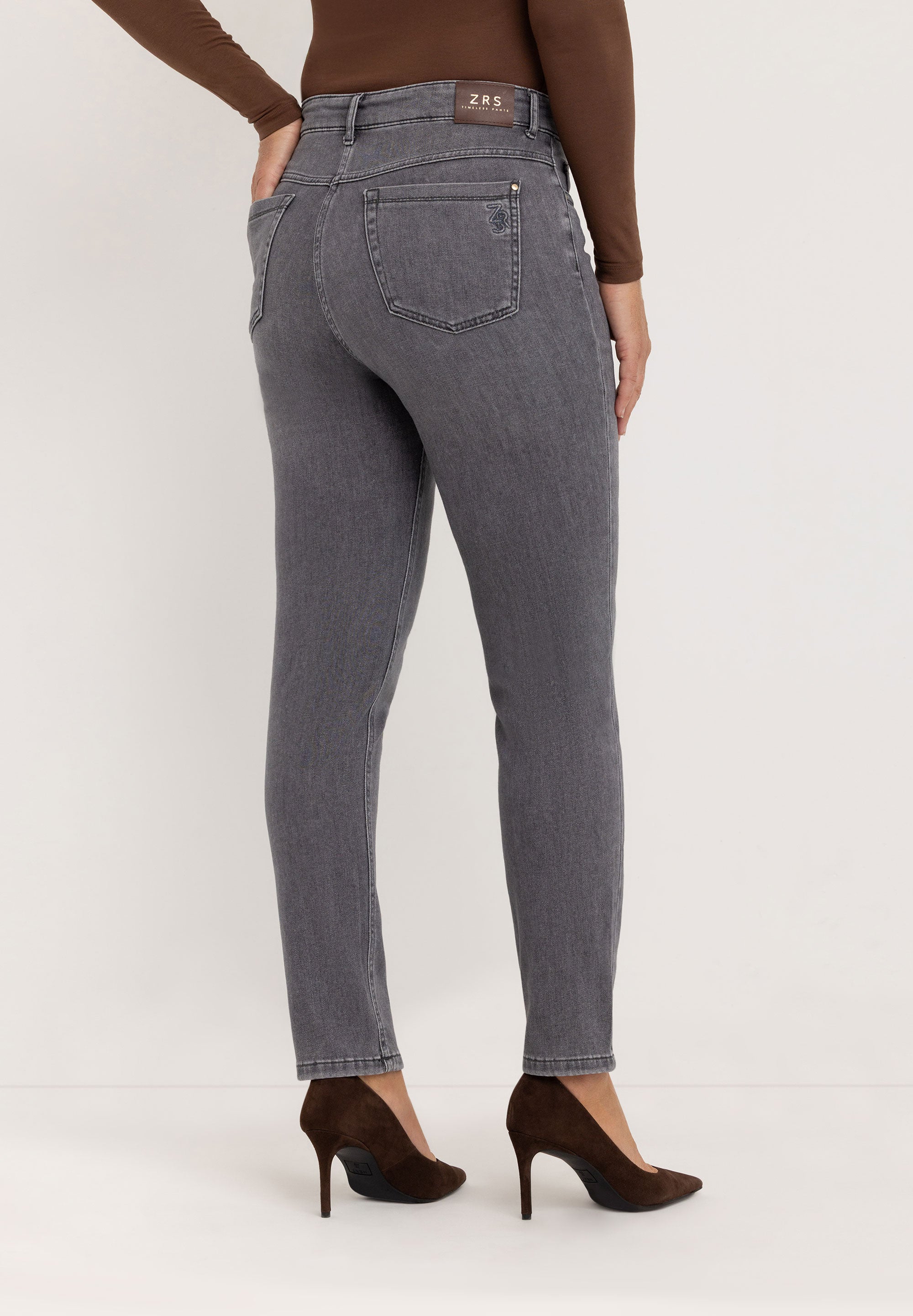 Sarah Bootcut Jeans | Authentic Grey