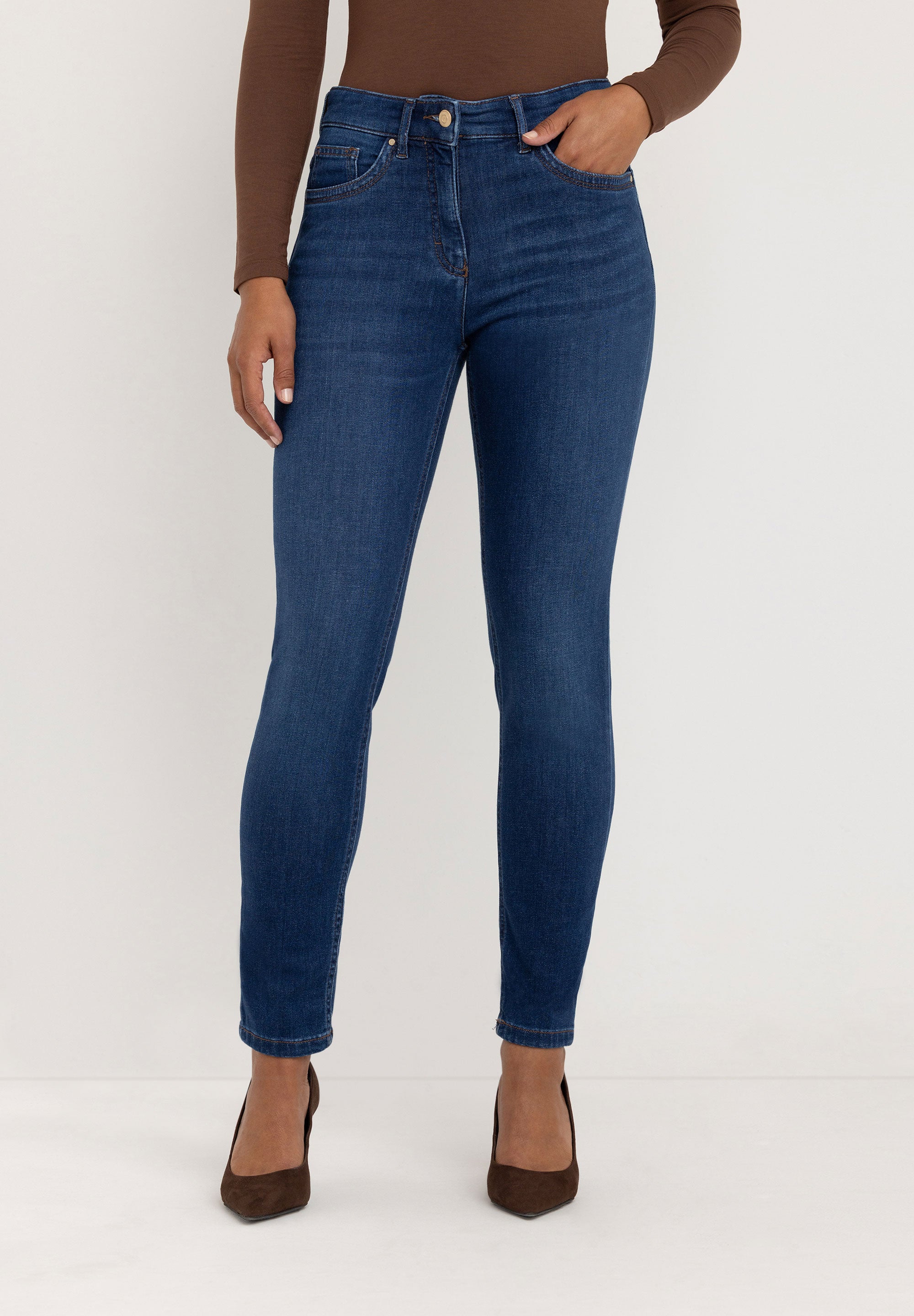 Sarah Bootcut Jeans | Authentic Blue