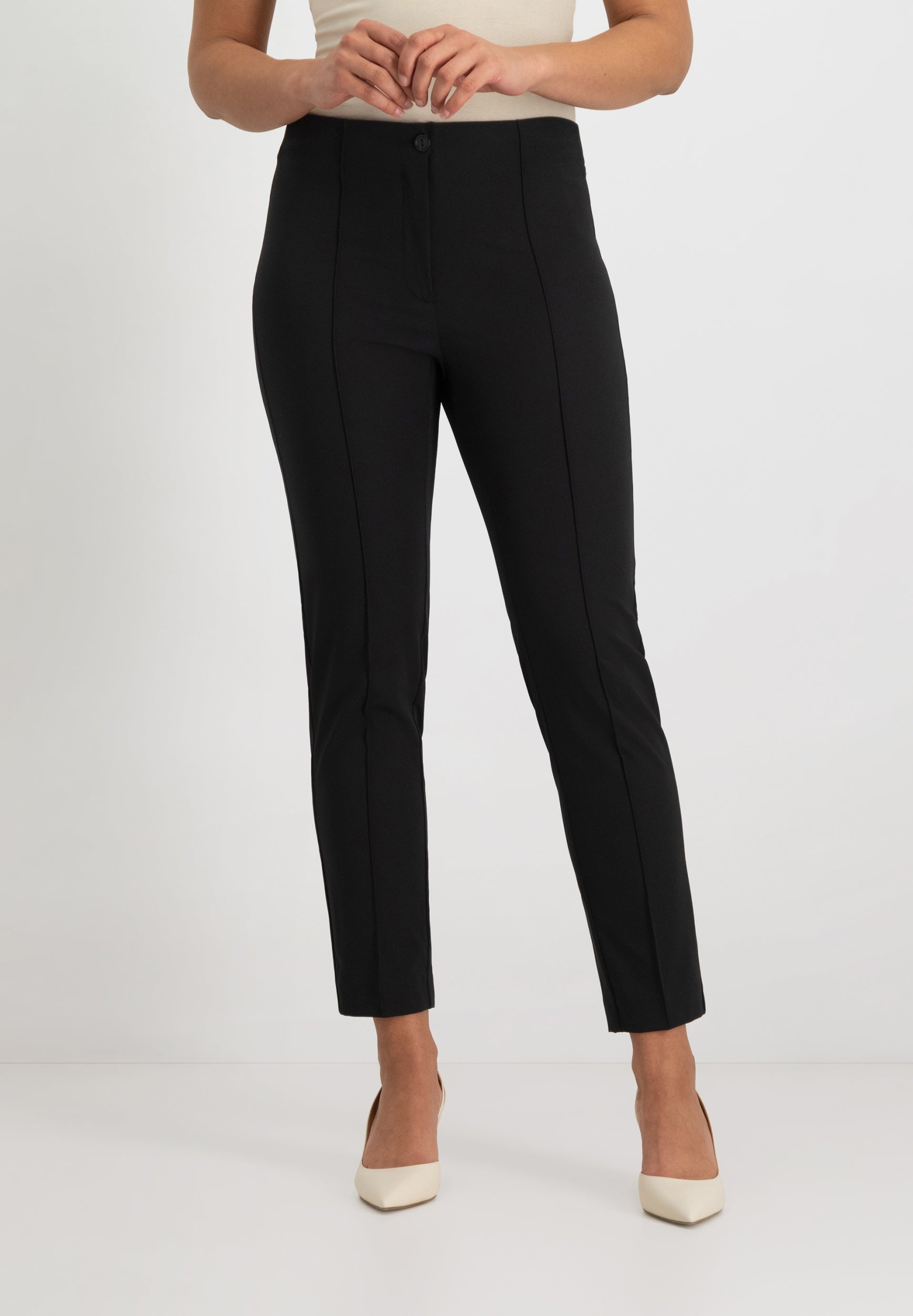 Janet Techno Stretch Broek | Black