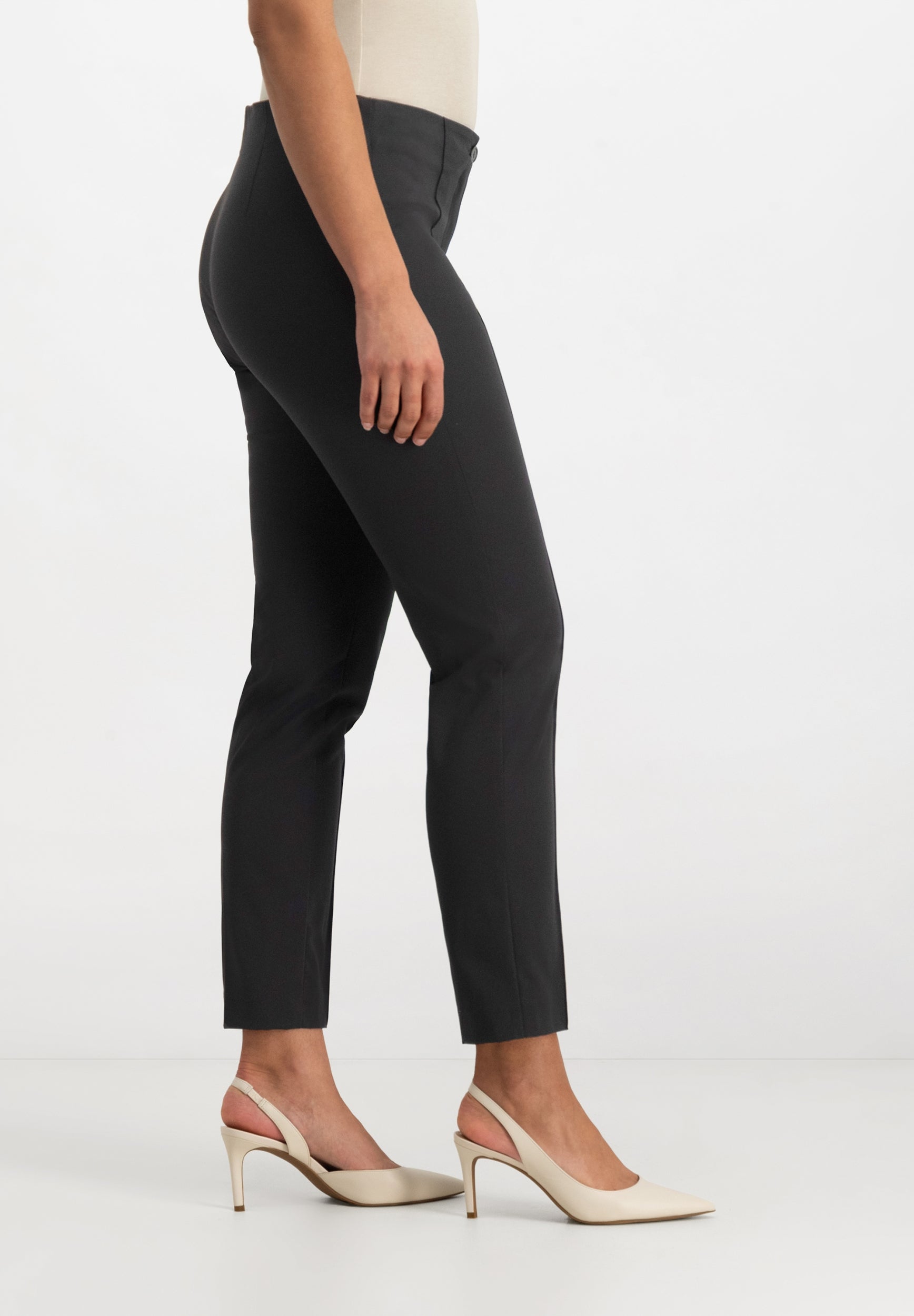 Janet Techno Stretch Broek | Black