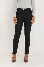 Janet Techno Stretch Pantalon | Black