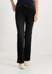 Twigie Shape-On Bootcut Jeans | Stone Blue