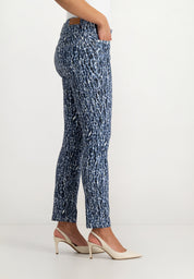 Twigie Shape-On Straight Jeans | Stone Blue