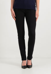 Twigie Shape-On Straight Jeans | Black Black Pants ZRS