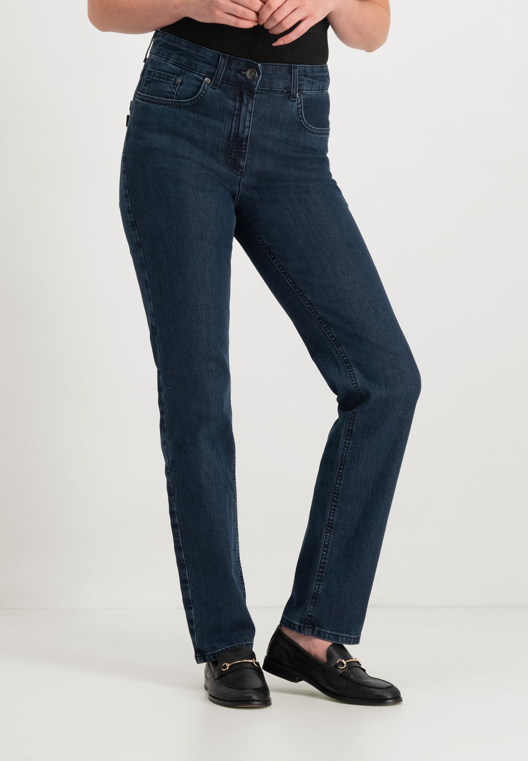 Kora Denim Classics Straight Jeans | Dark Indigo Pants ZRS