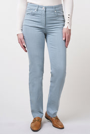 Kora Coloured Denim Classics Straight Jeans | Dove