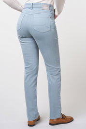 Kora Coloured Denim Classics Straight Jeans | Dove Pants ZRS