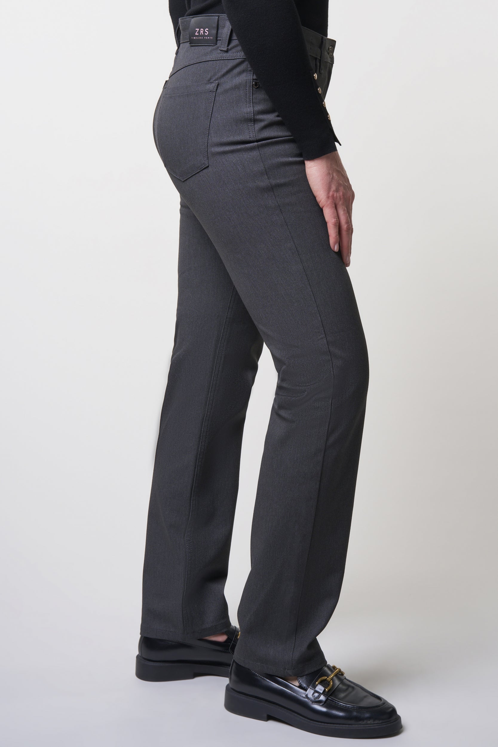 Kora Sporty Bi-Stretch Straight Jeans | Graphit Pants ZRS