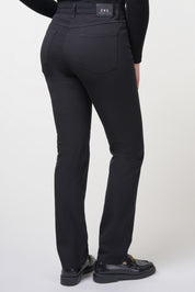 Kora Sporty Bi-Stretch Straight Jeans | Black Pants ZRS