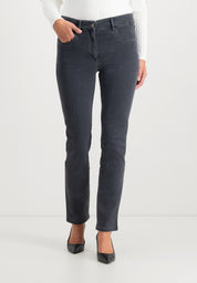 Kora Thermo Denim Straight Jeans | Graphit Pants ZRS