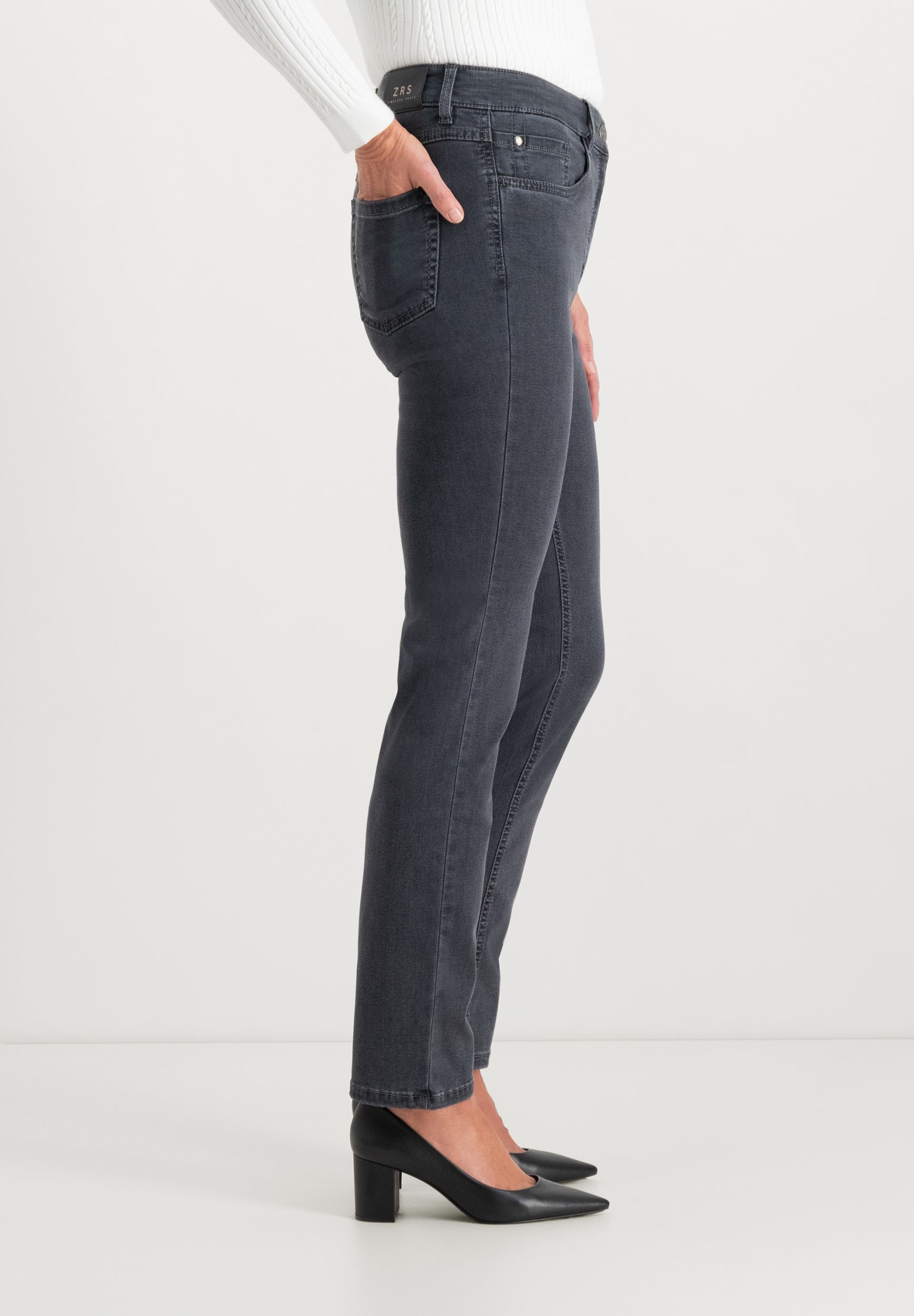 Kora Thermo Denim Straight Jeans | Graphit Pants ZRS