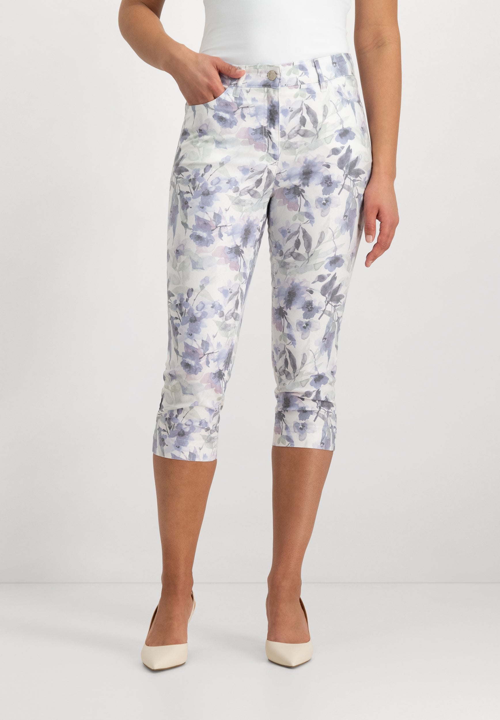 Kora 7/8-broek | Light Blue Mixed