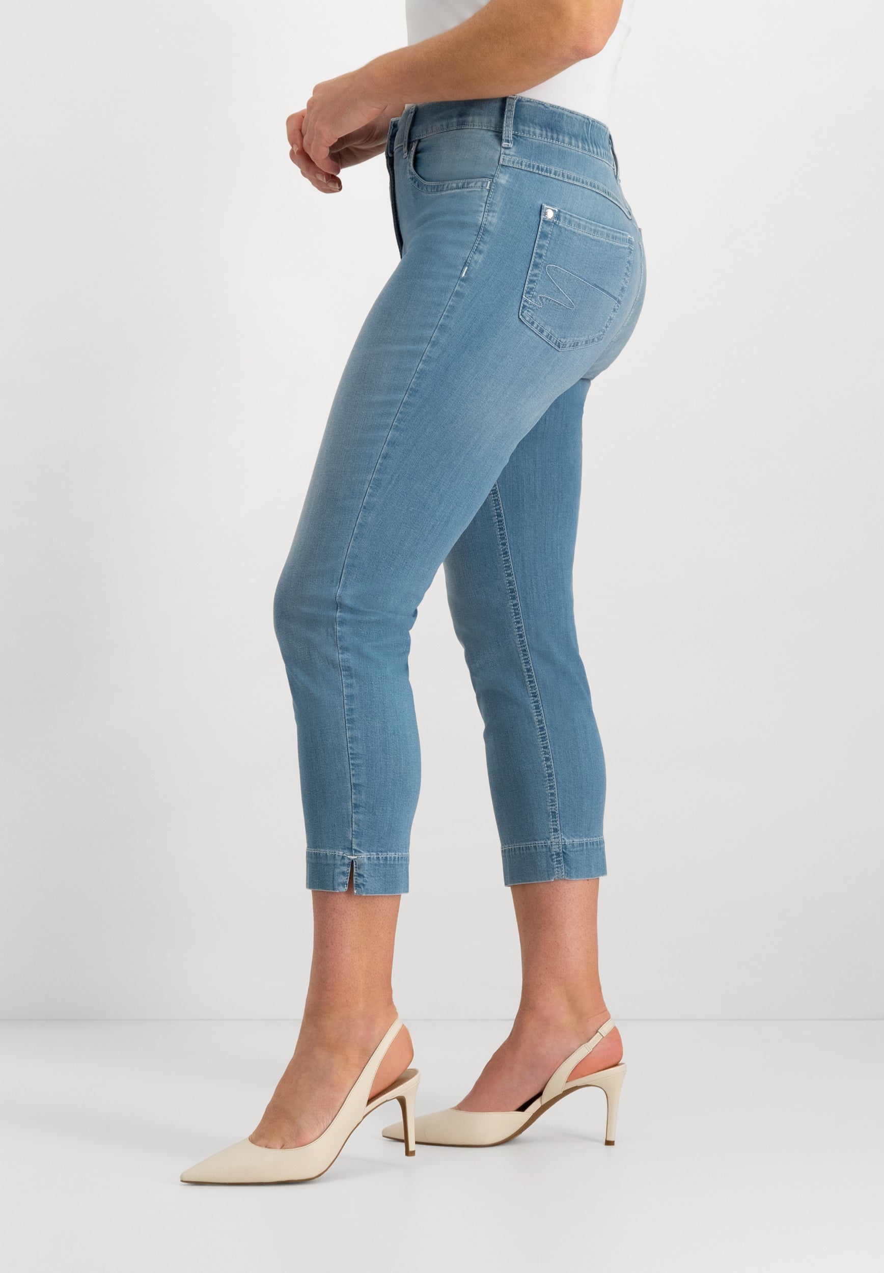 Gretha 7/8-jeans | Bleach