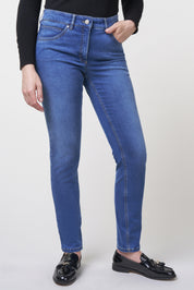 Twigie Shape-On Skinny Jeans | Stone Blue Pants ZRS