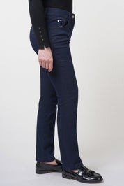 Twigie Shape-On Straight Jeans | Blue Black Pants ZRS