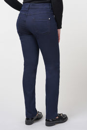 Twigie Shape-On Straight Jeans | Blue Black Pants ZRS