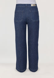 Coco Relaxed Flared Jeans | Authentic Blue