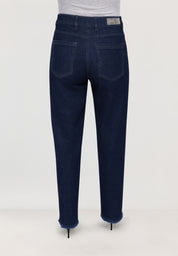 Gretha Comfortabele Tapered Jeans | Indigo