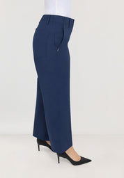 Jessie Crop Flared Jeans | Navy
