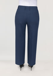 Jessie Crop Flared Jeans | Navy