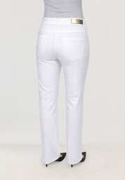 Kora Denim Classics Straight Jeans | Optical White