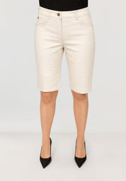 Sarah Bermuda Shorts | Stone