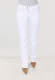 Twigie Shape-On Bootcut Jeans | Optical White