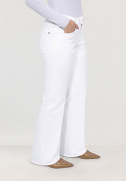 Twigie Shape-On Bootcut Jeans | Optical White