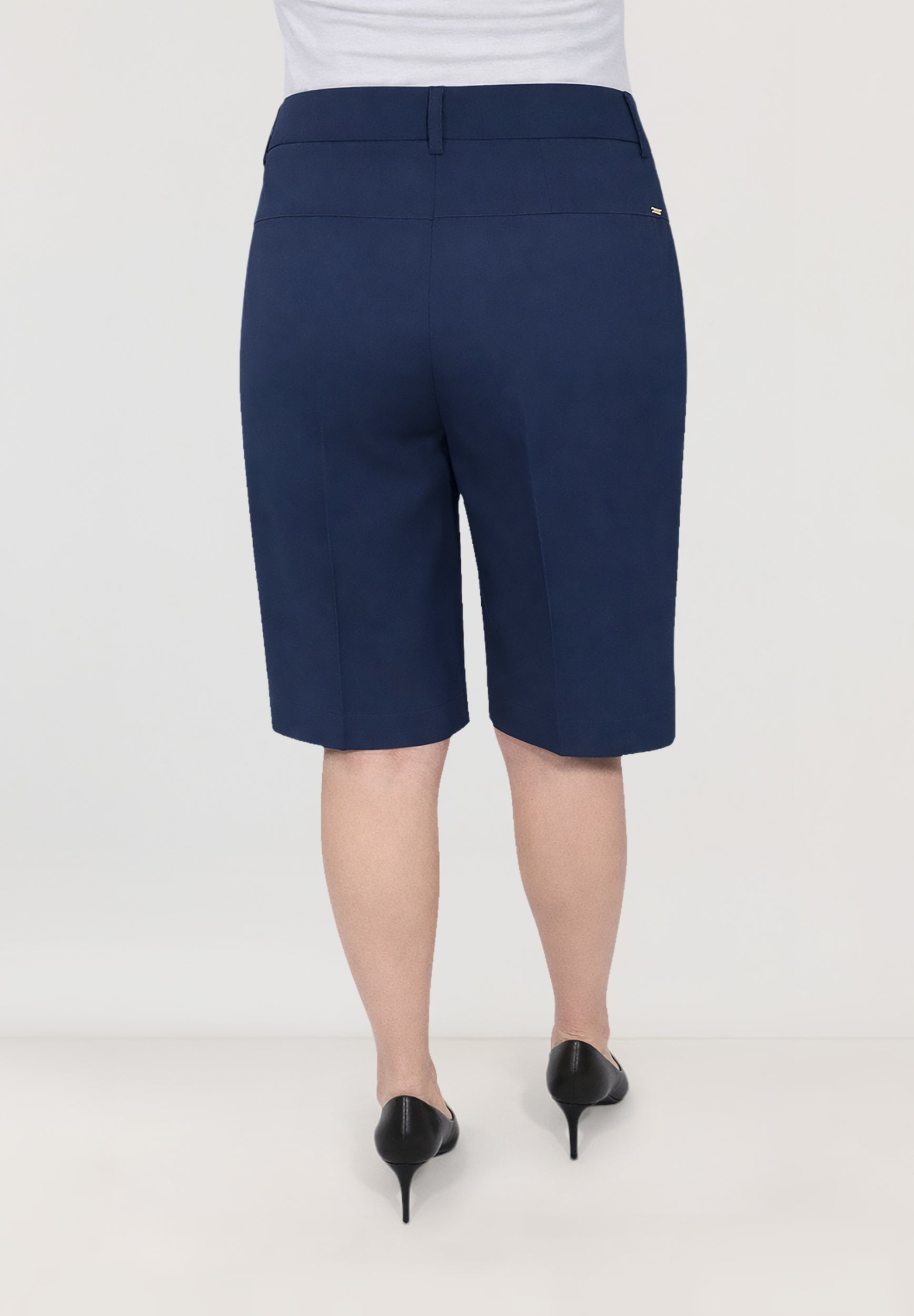 Verena Chino Bermuda Shorts | Navy
